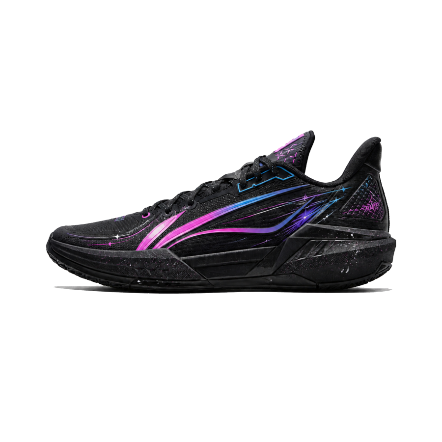Li-Ning Li Ning Light Speed 3 Basketball Shoes Men's Low Top Black/Purple