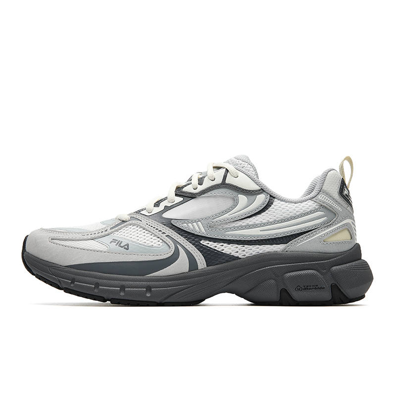 FILA INTERUN 2 Chunky Sneakers Men's Low Top White/High Key Gray
