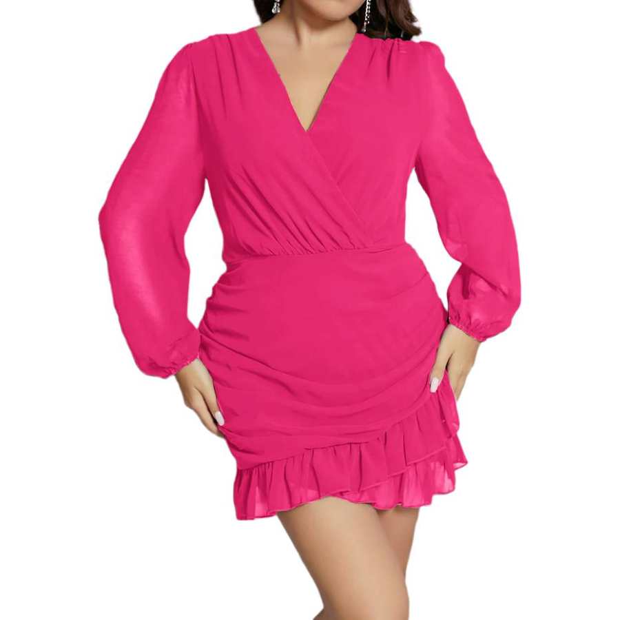 Nike Nike Long Sleeved Dresses Women's Rose V Neck Moderate