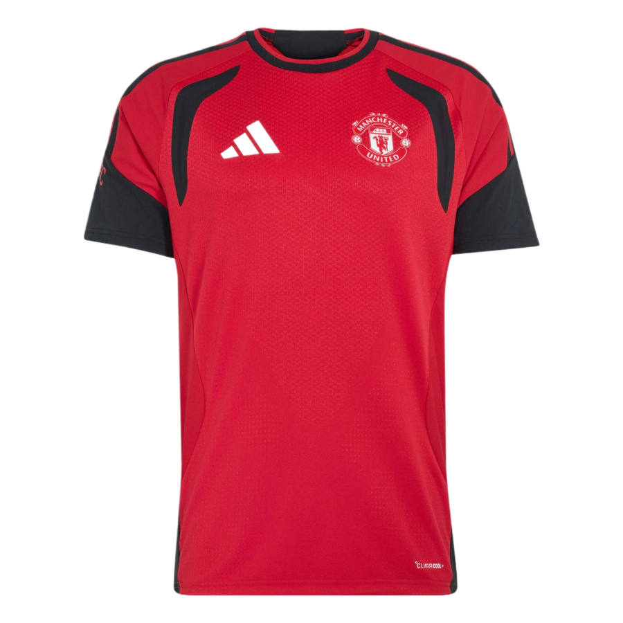 Adidas Adidas Manchester United Soccer Jerseys Men's Manchester United Red Crew Neck Moderate