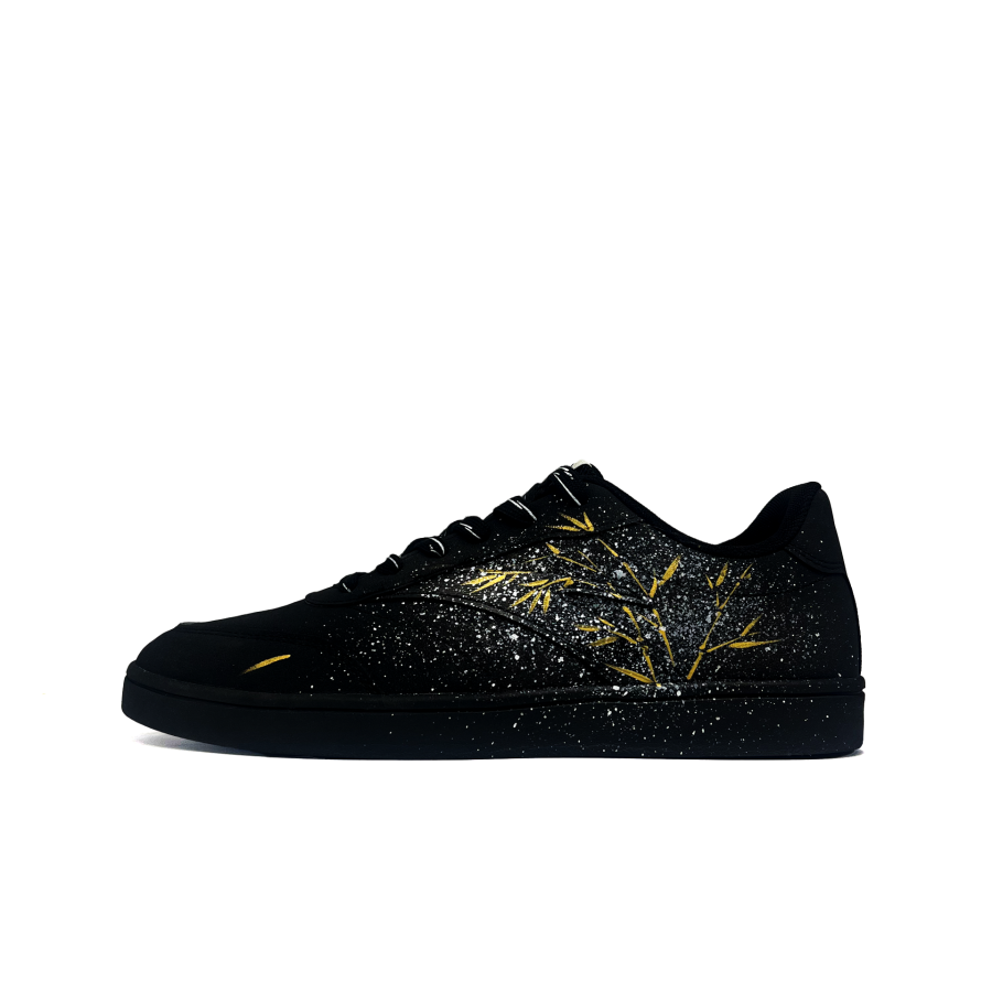 ANTA Active Skateboard Shoes Unisex Low Top Gold