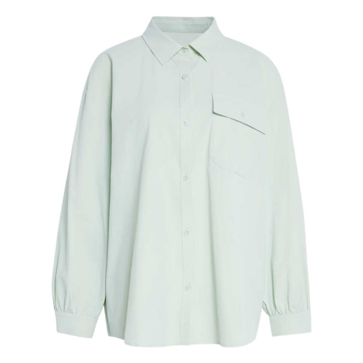 Adidas Adidas Performance Shirts Women's Linen Green Lapel Moderate