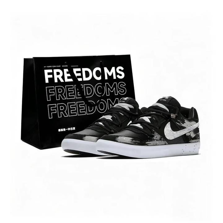 Nike Nike SB Delta Skateboard Shoes Unisex Low Top Black Silver