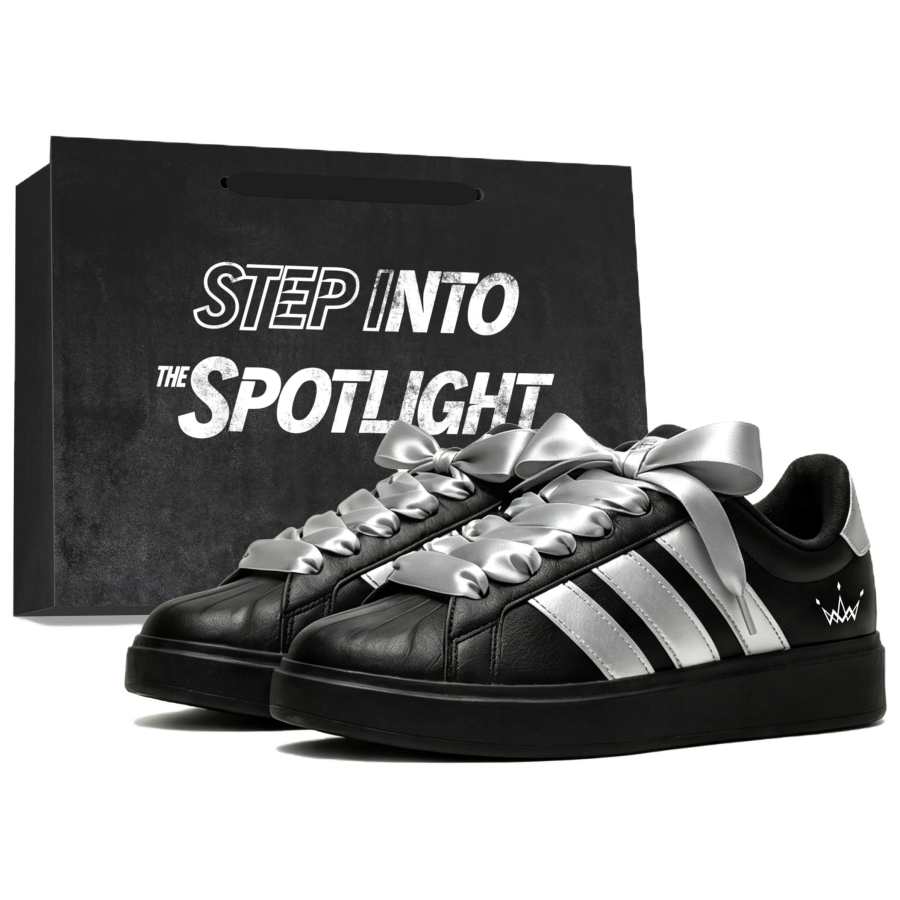Adidas Adidas Street Talk Skateboard Shoes Women's Low Top Black/Silver/Gold
