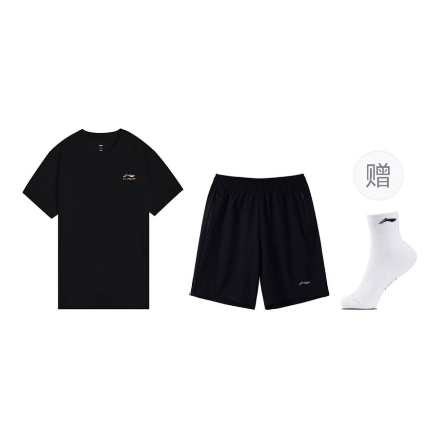 Li-Ning Li Ning Casual Sportswear Men's Crew Neck Thin