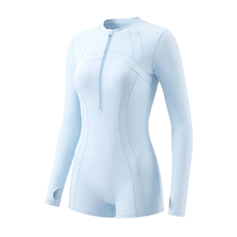 Disney One Piece Swimsuits Women's Light Blue Moderate Square Leg One Piece Swimsuit