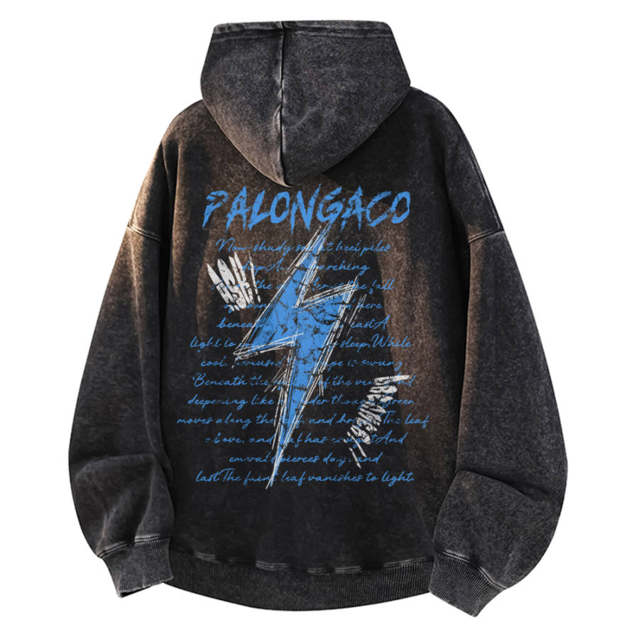 PAL ONGACO Sweatshirts Unisex Hooded Non Detachable Moderate Straight Fit