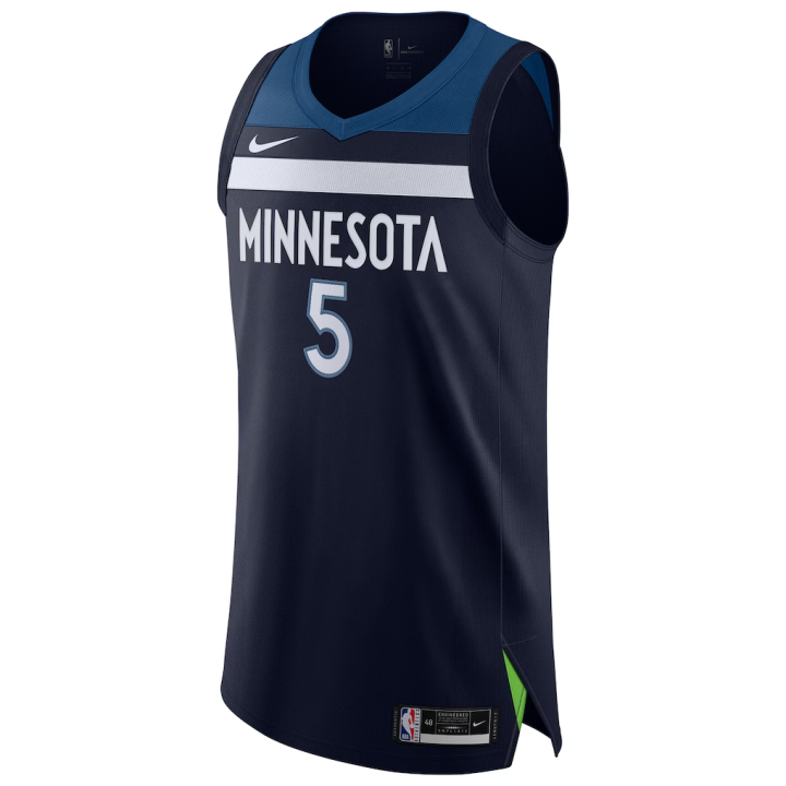 Nike Nike Basketball Jerseys Men's Marine Blue V Neck Moderate