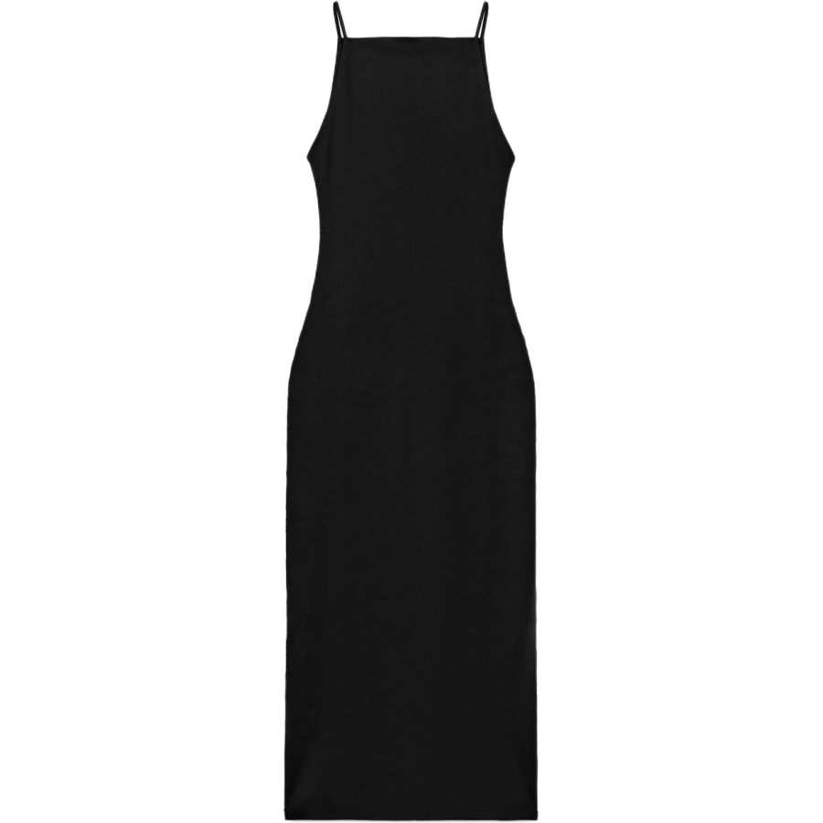 ZARA Slip Dresses Women's Black Moderate