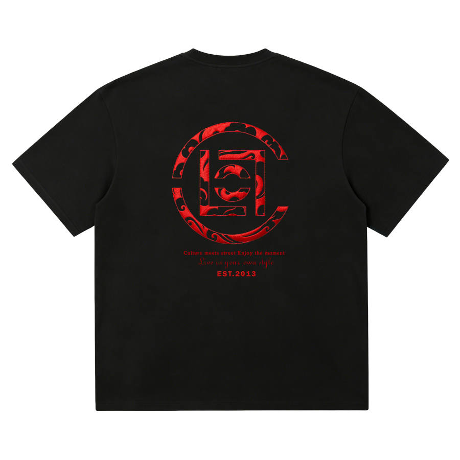 CLOT T Shirts Unisex Crew Neck Moderate Straight Fit