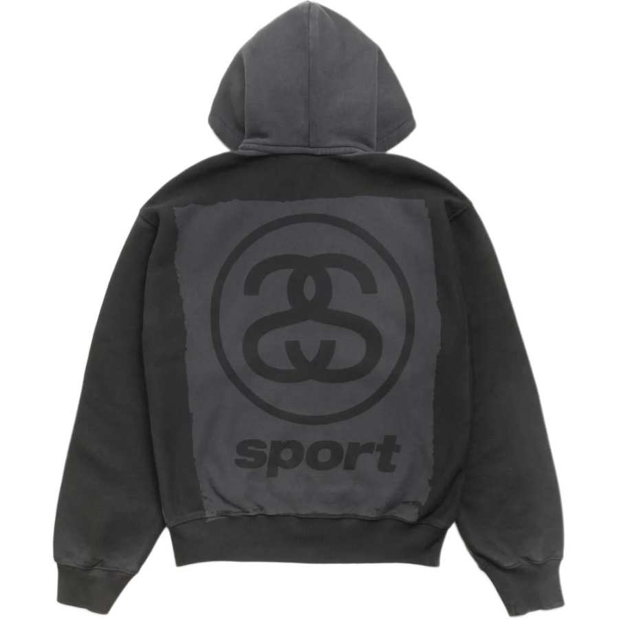 Stussy SS26 Sweatshirts Unisex Hooded Non Detachable Moderate Straight Fit