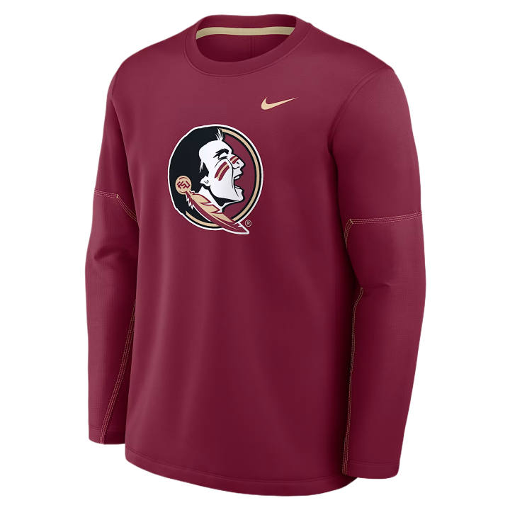 Nike Nike Therma FIT T Shirts Men's Chestnut Team/Gold Team Crew Neck