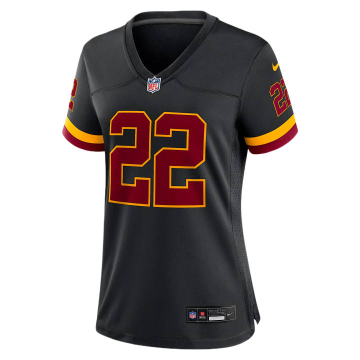 Nike Nike NFL Rugby Jerseys Women's Black V Neck Moderate