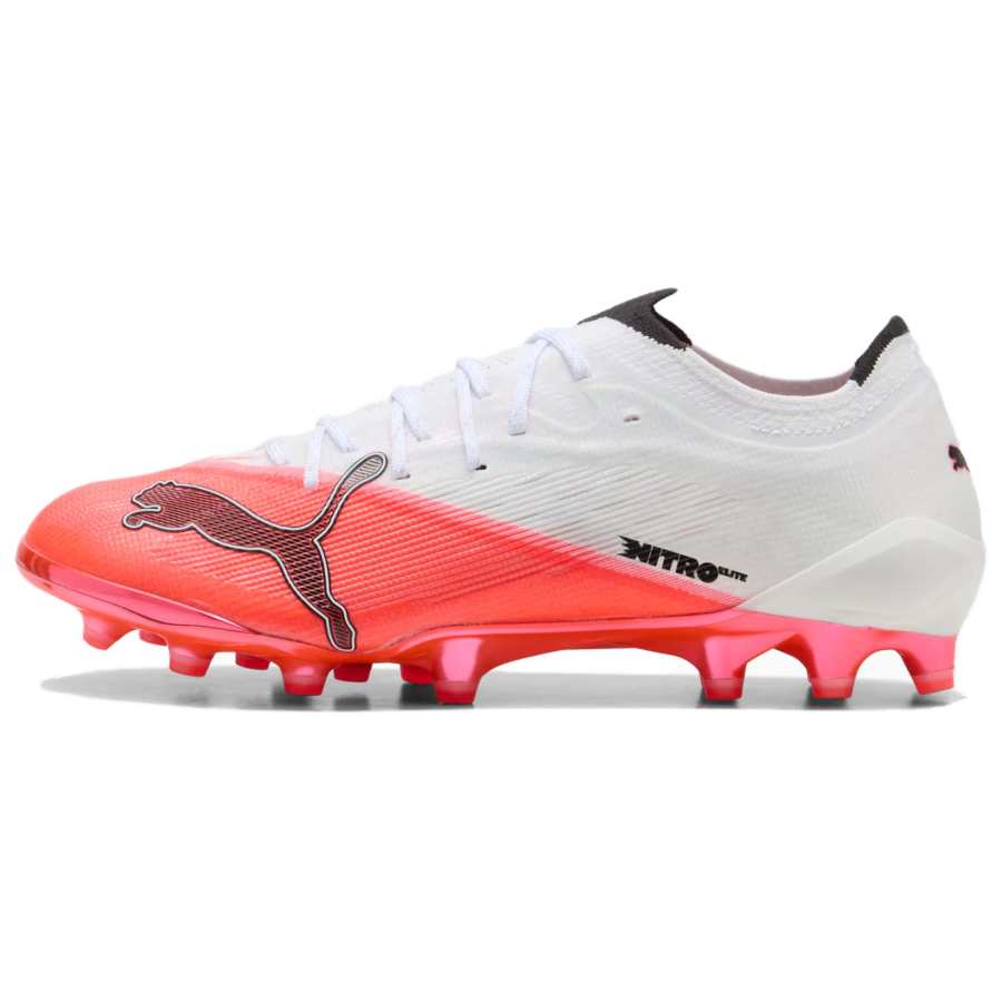 PUMA Ultra Nitro 7 Soccer Shoes Unisex Ultra Red PUMA Black PUMA White