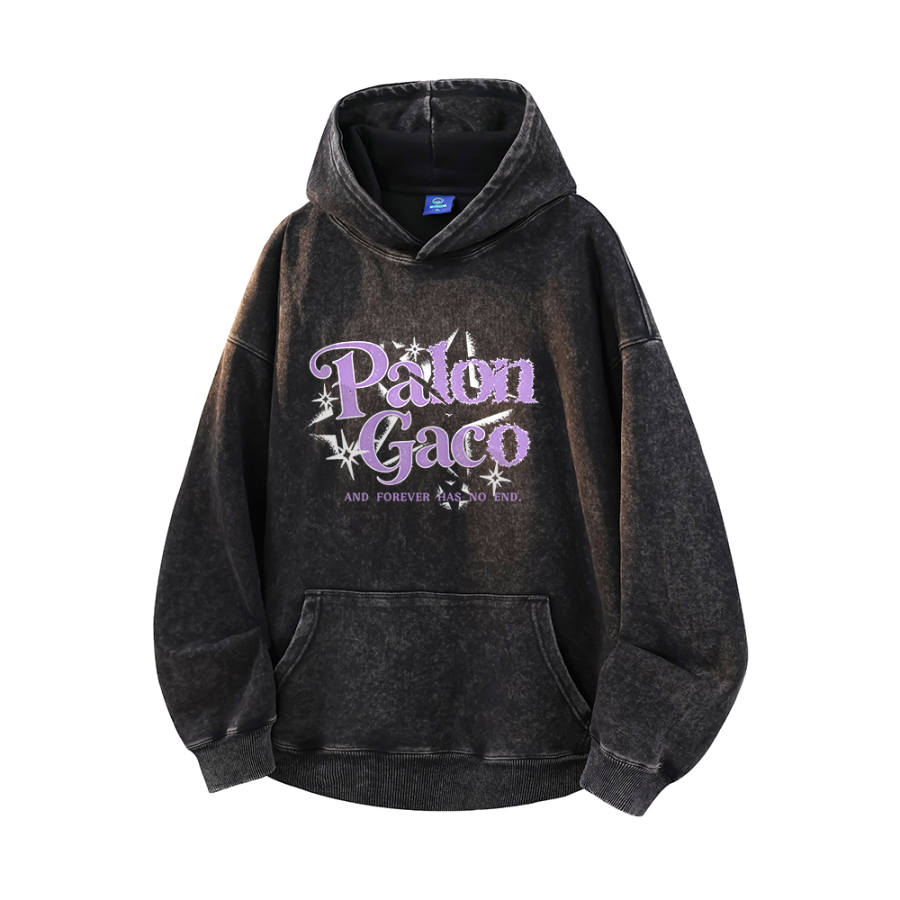 PAL ONGACO Sweatshirts Unisex Hooded Non Detachable Moderate Straight Fit