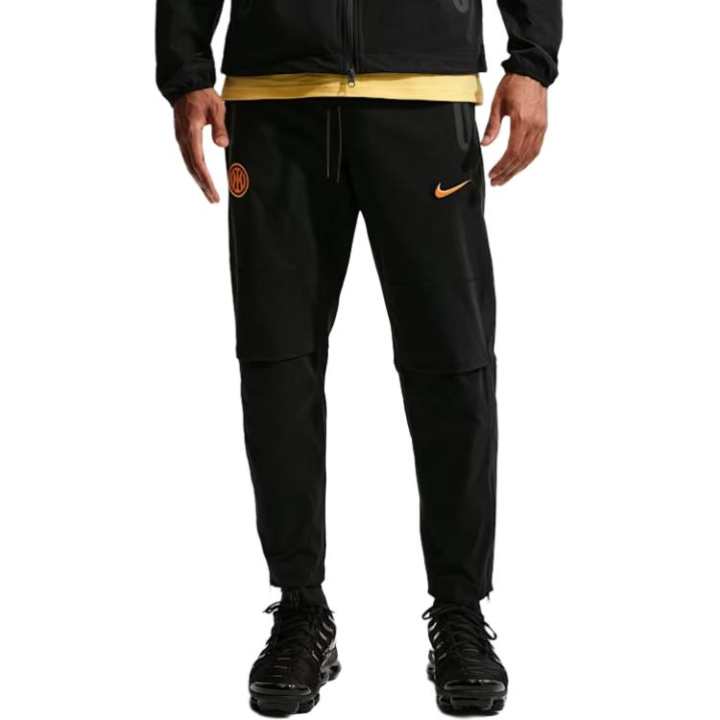 Nike Nike Inter Milan Soccer Bottoms Men's Black/University Gold Moderate