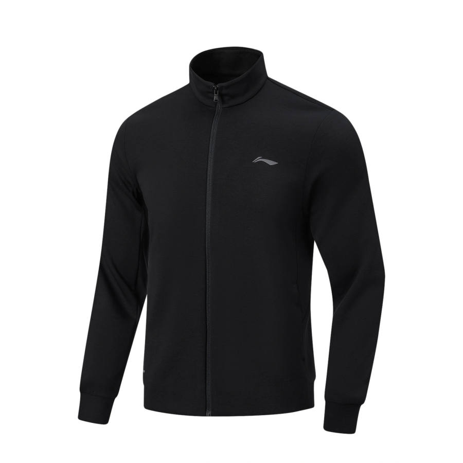 Li-Ning Li Ning Jackets Men's Black Stand Collar Moderate