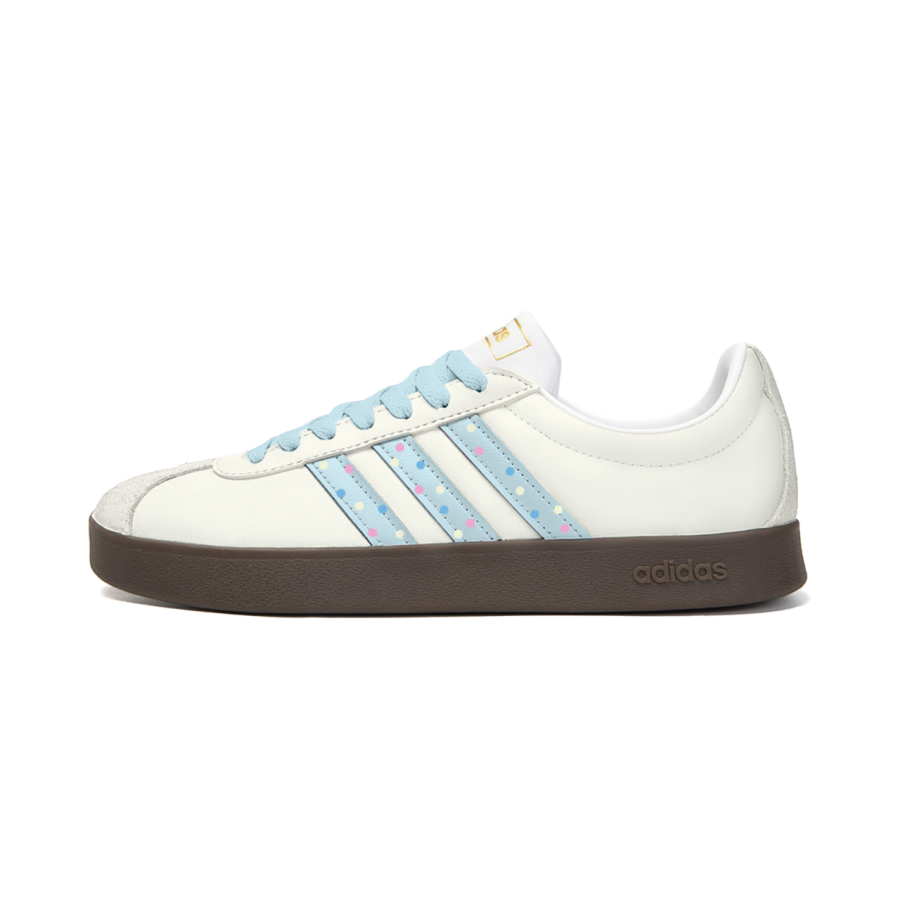 Adidas Neo Vl Court Classic German Army Trainers Unisex Low Top Blue Yellow