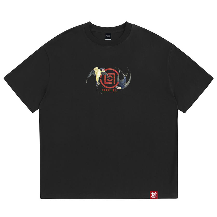 CLOT T Shirts Unisex Crew Neck Moderate Straight Fit