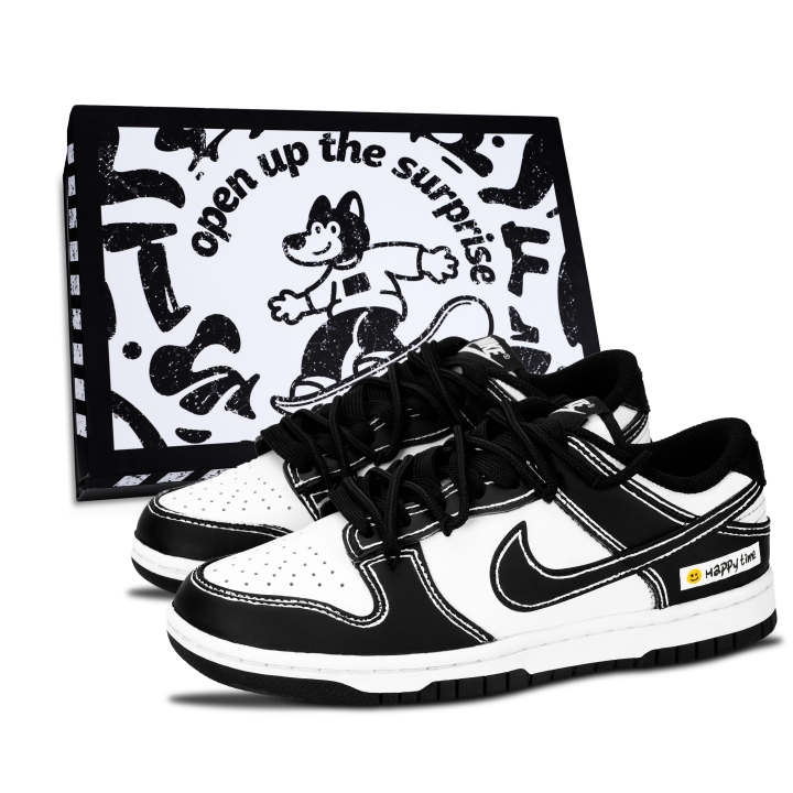 Nike Nike Dunk Skateboard Shoes Unisex Low Top White/Black