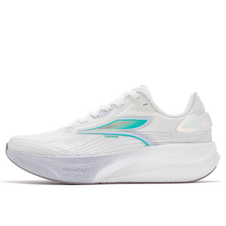 361° Titan CQT3.0 Cushioning Abrasion Resistant Low top Running Shoes Women's Feather White Chalk Purple
