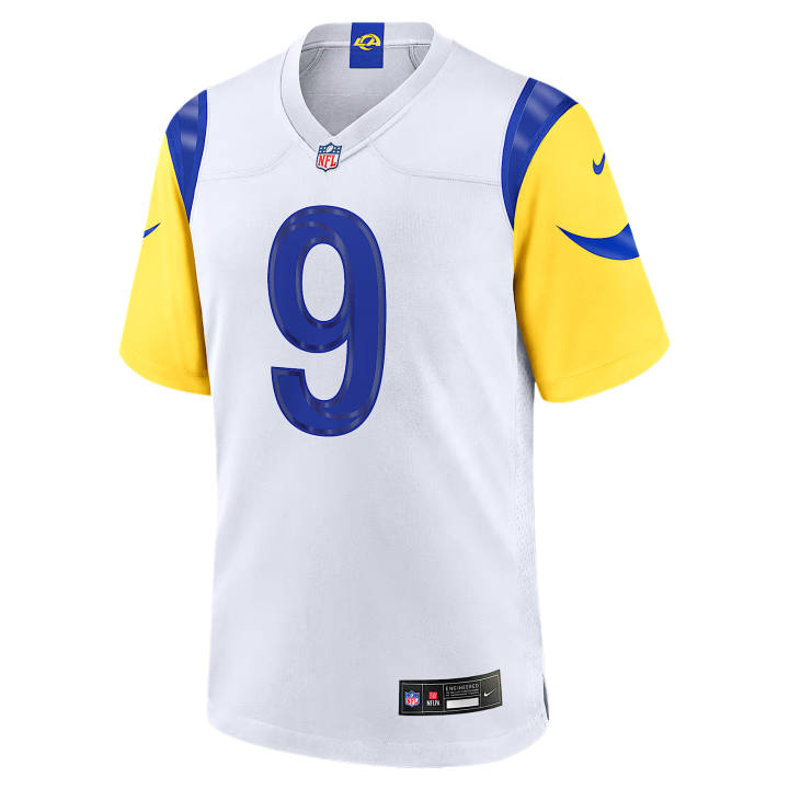 Nike Nike NFL Rugby Jerseys Men's White V Neck Moderate