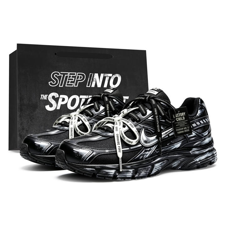 Nike Nike Initiator Running Shoes Unisex Low Top Black/White