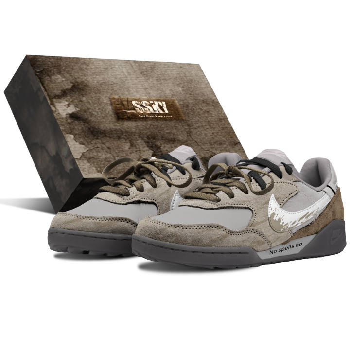 Nike Nike Terra Manta Casual Shoes Men's Low Top Brown/Army Green/Gray/Black