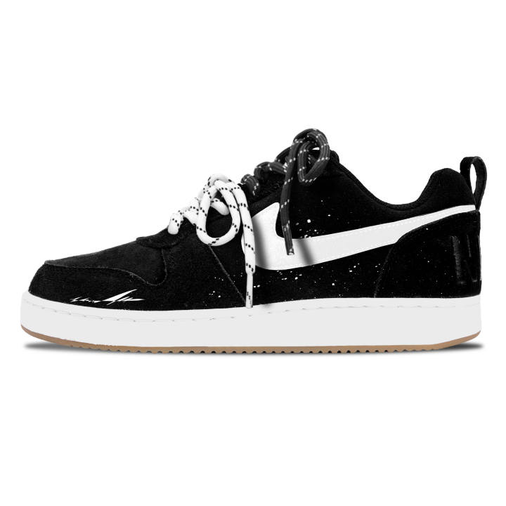 Nike Nike Court Borough Skateboard Shoes Men's Low Top Black/White