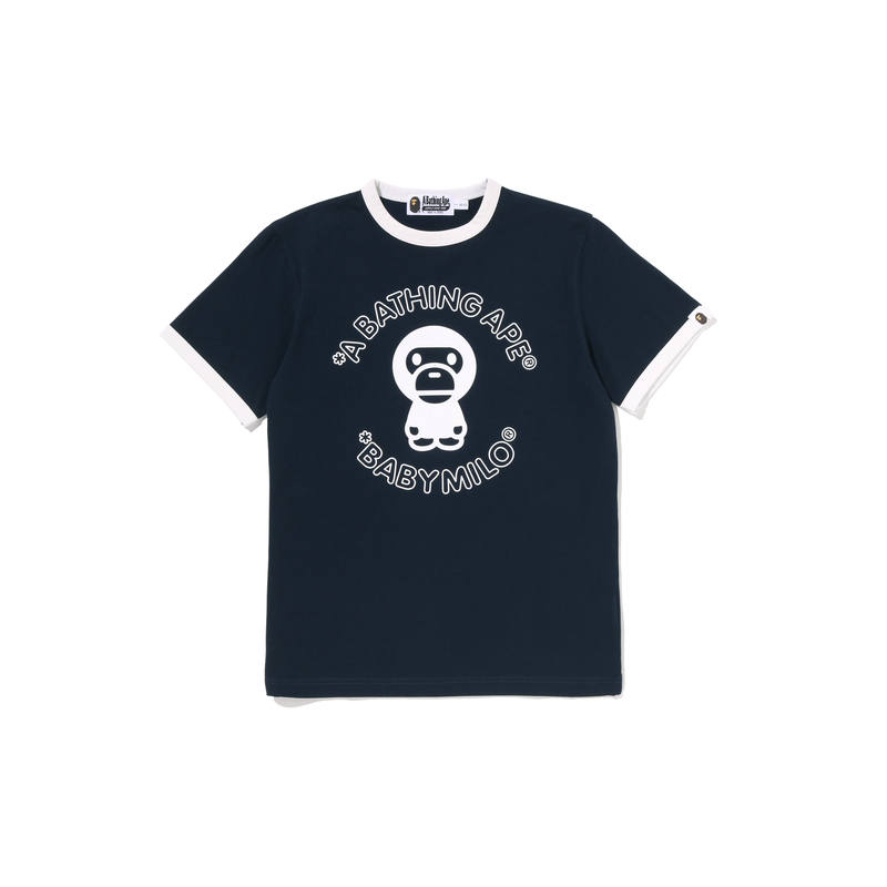 A BATHING APE A BATHING APE Grade School T Shirts Crew Neck Moderate
