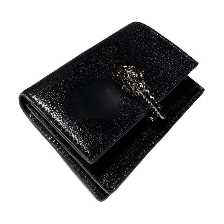 GUCCI Dionysus Grain Leather Wallet Small Men's