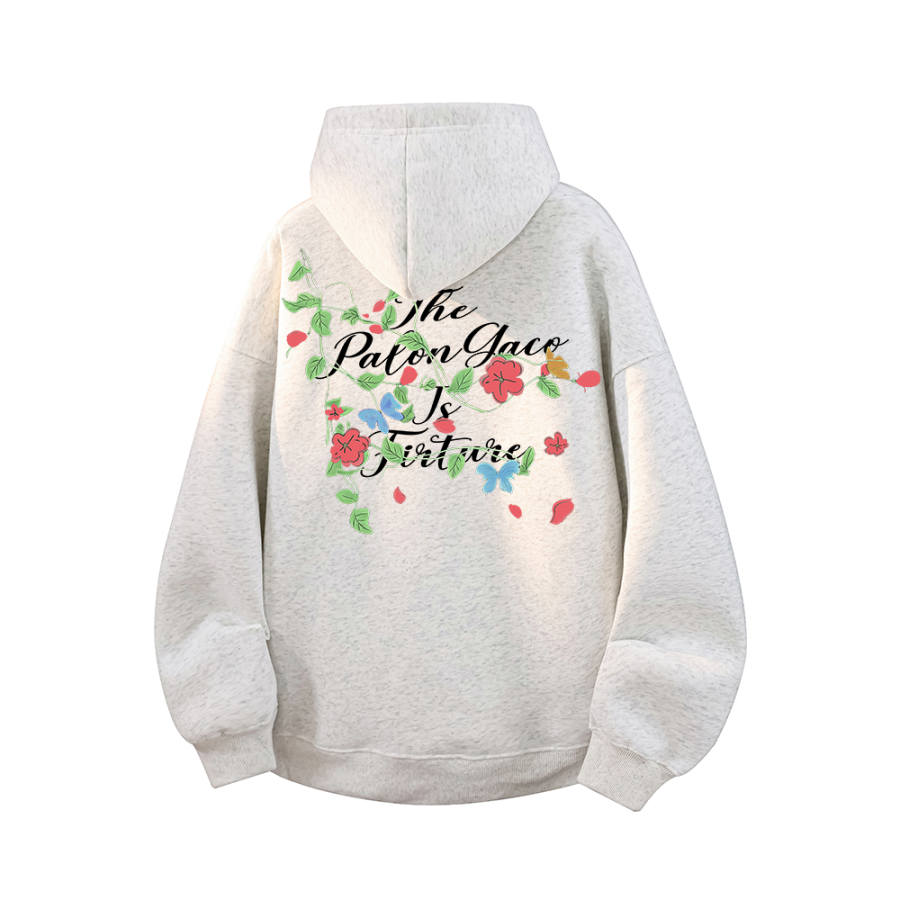 PAL ONGACO Sweatshirts Unisex Hooded Non Detachable Moderate Straight Fit