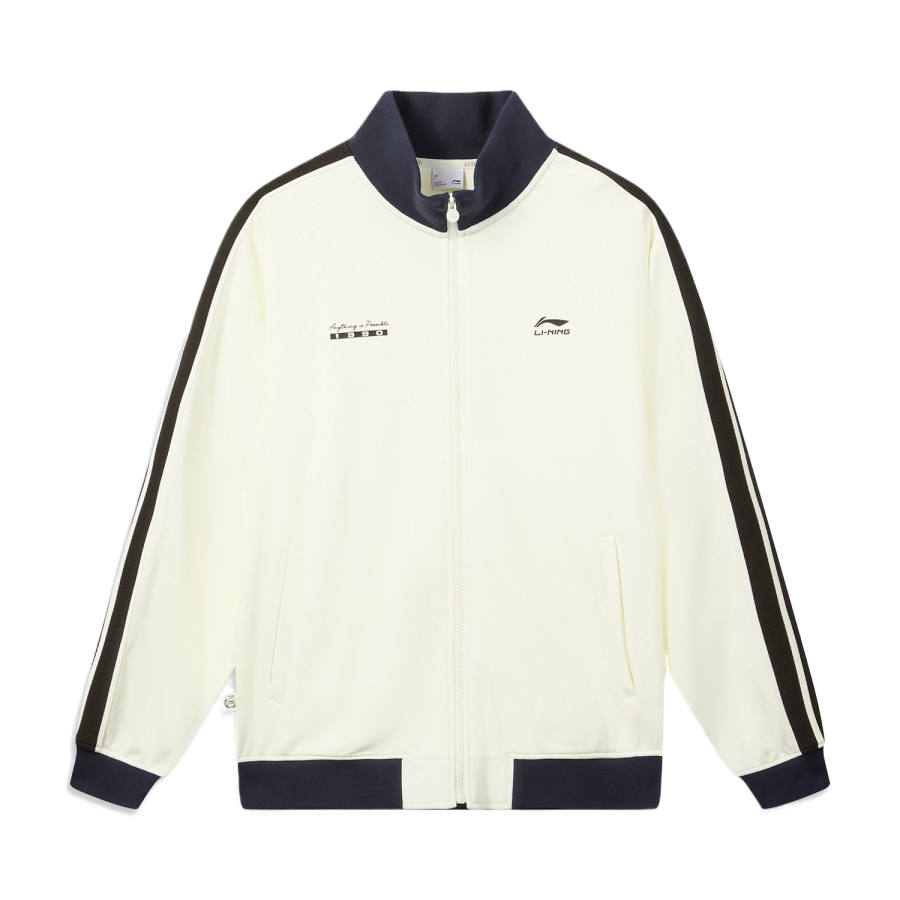Li-Ning Li Ning DNA Jackets Men's Ivory Stand Collar Moderate