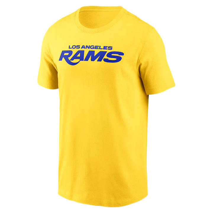 Nike Nike NFL T Shirts Men's Gold Crew Neck Moderate