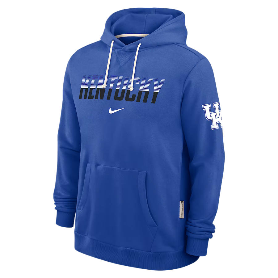 Nike Nike Dri Fit College Sweatshirts Men's Royal Gaming Hooded Non Detachable Moderate