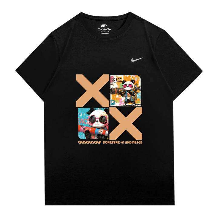 Nike Nike Sportswear T Shirts Unisex Black Crew Neck Moderate
