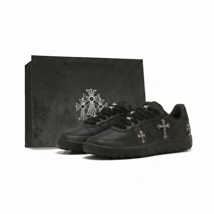 Nike Nike Field General '82 Skateboard Shoes Unisex Low Top Black Cross Diamond