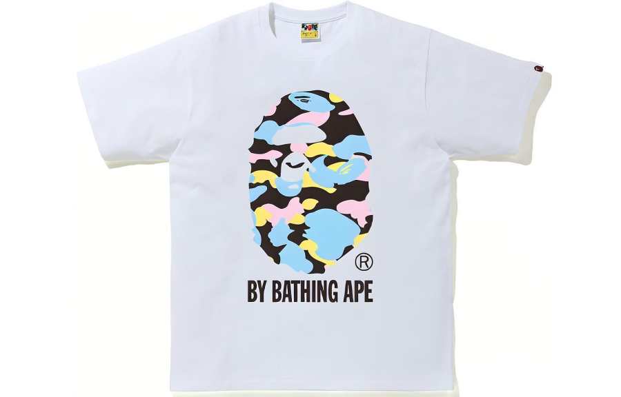 A BATHING APE A BATHING APE Head Series T Shirt Men's