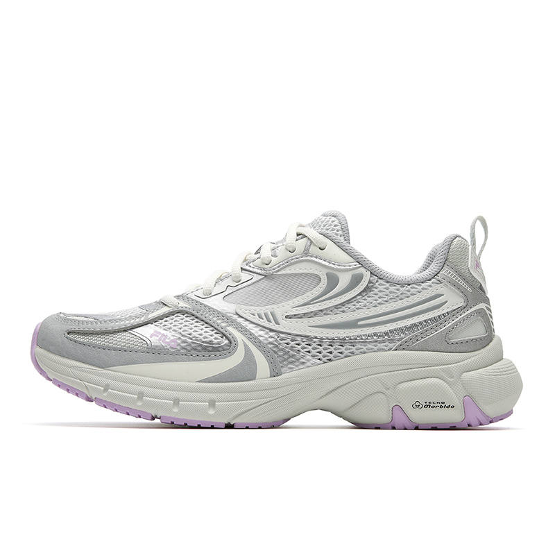 FILA INTERUN 2 Chunky Sneakers Women's Low Top Mist Pearl Gray/Bold Gray