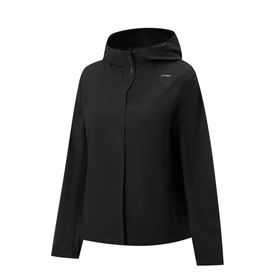 Li-Ning Li Ning Jackets Women's Black Hooded Non Detachable Moderate