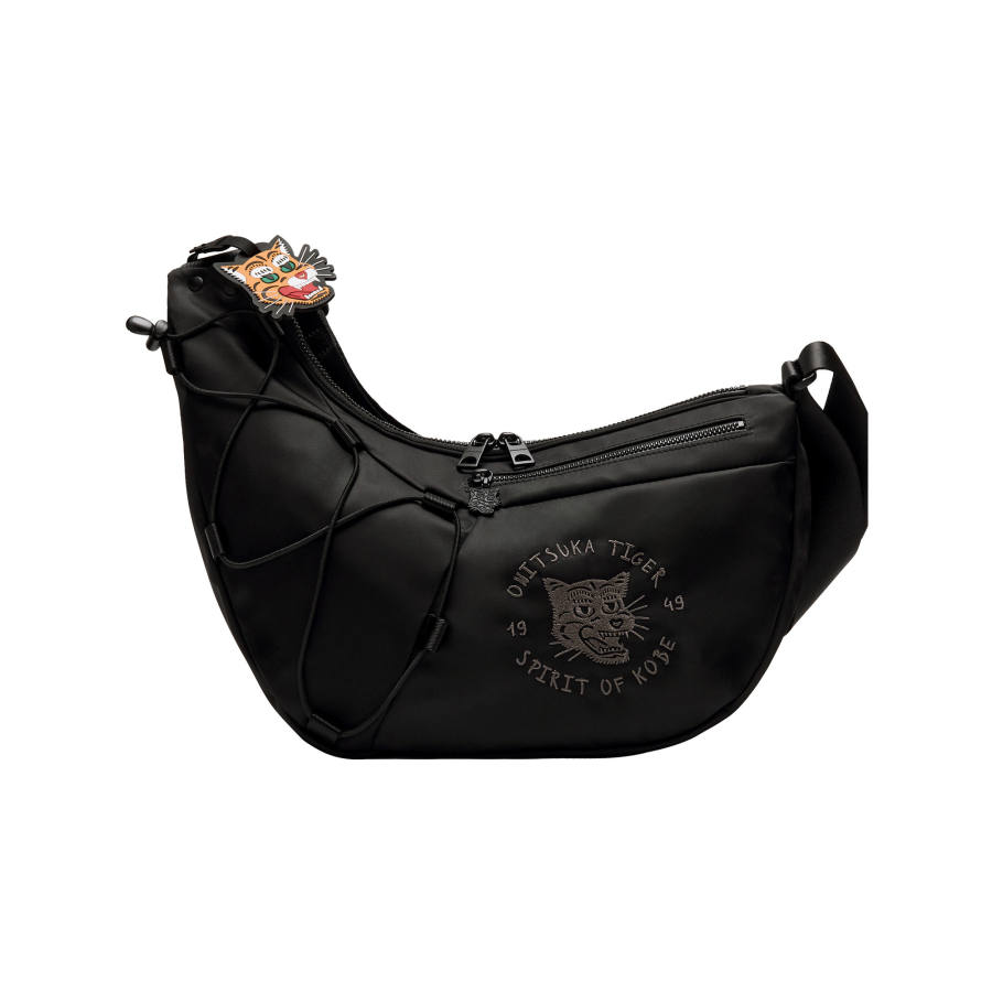 Onitsuka Tiger Crossbody Bags Black Charm Included