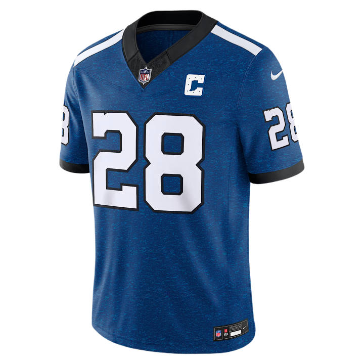 Nike Nike NFL Rugby Jerseys Men's Royal V Neck Moderate