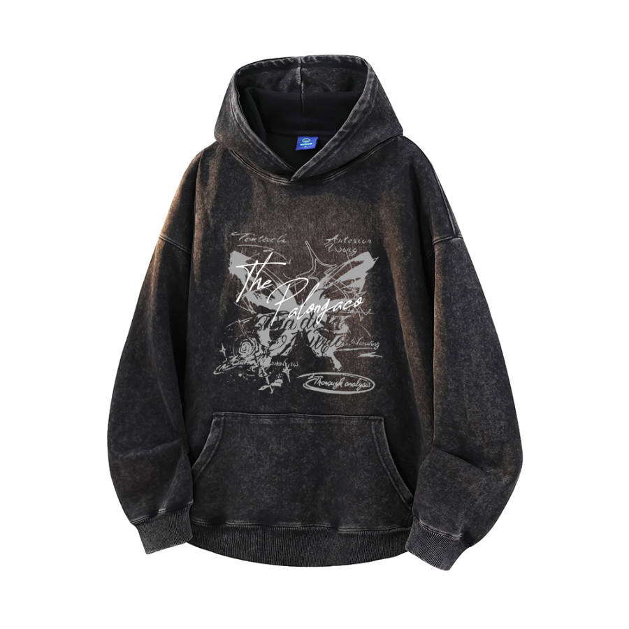 PAL ONGACO Sweatshirts Unisex Hooded Non Detachable Moderate Straight Fit