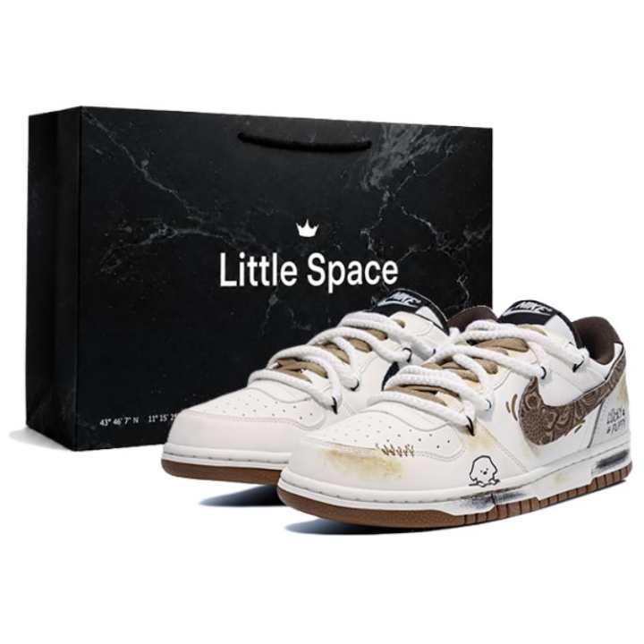 Nike Nike Big Skateboard Shoes Men's Low Top Brown/Black