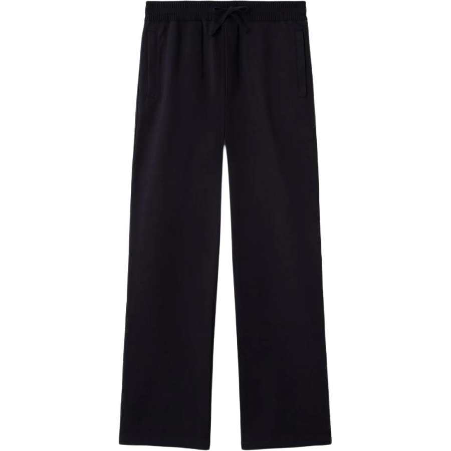 Loro Piana Casual Pants Men's Black Moderate Straight Fit Pants