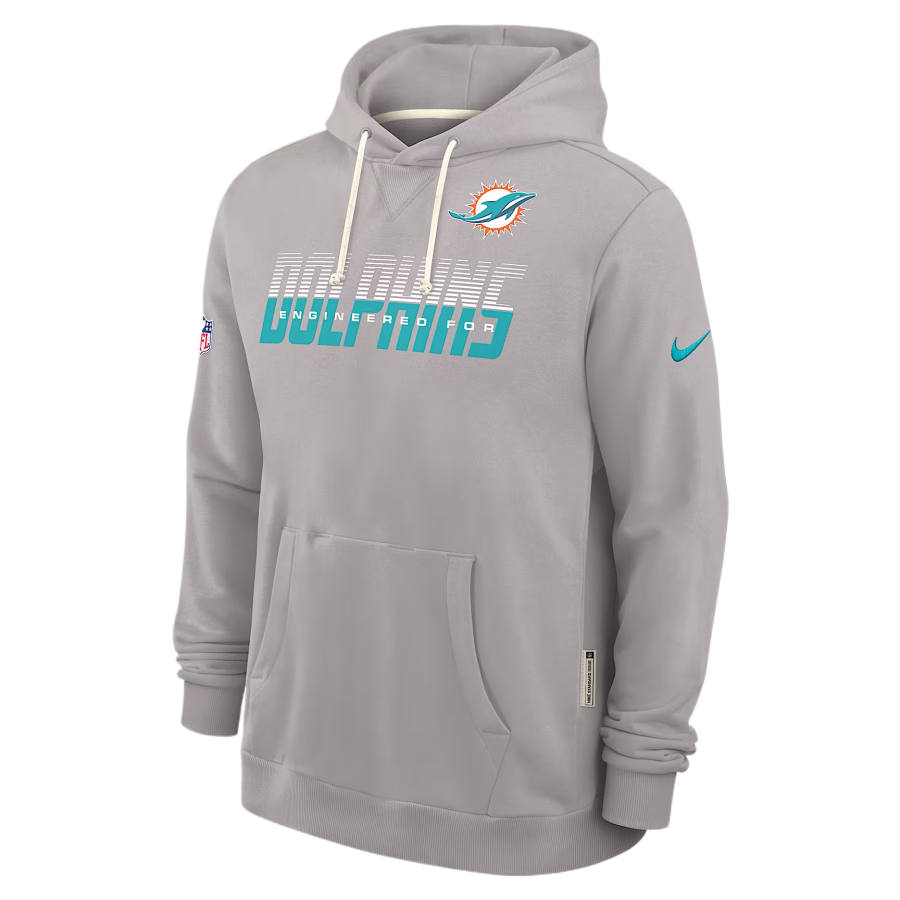Nike Nike NFL Sweatshirts Men's Gray Hooded Non Detachable Moderate