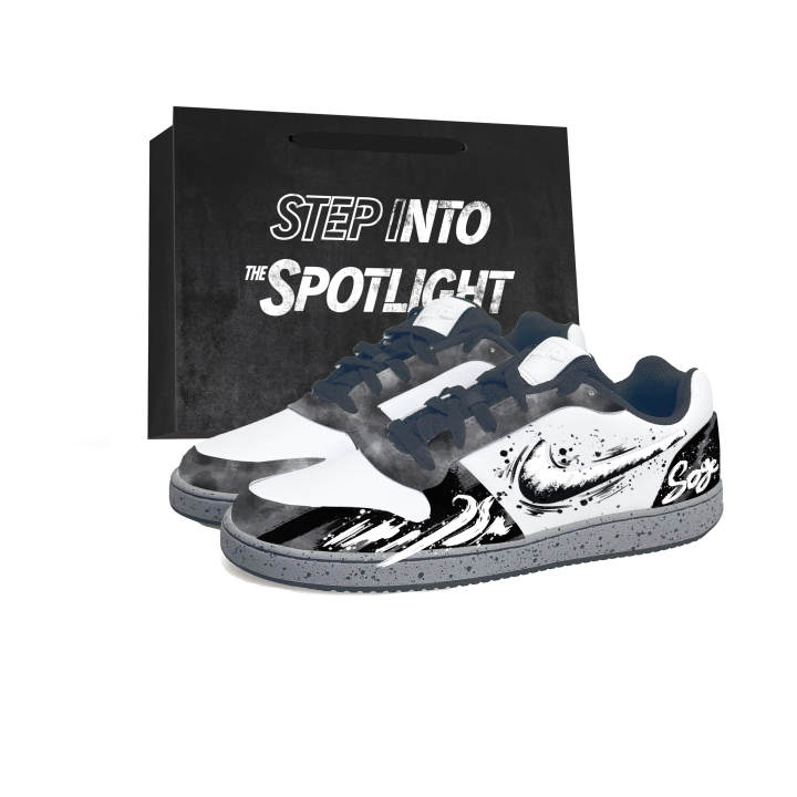 Nike Nike EBERNON Skateboard Shoes Unisex Low Top White
