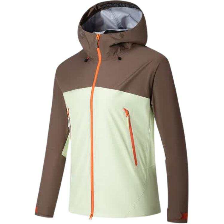 ANTA Windbreaker Jackets Women's Cyan Teal Hooded Non Detachable Moderate Straight Fit