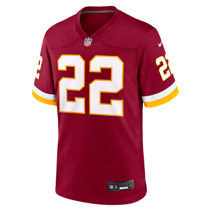 Nike Nike NFL Rugby Jerseys Men's Burgundy Red V Neck Moderate