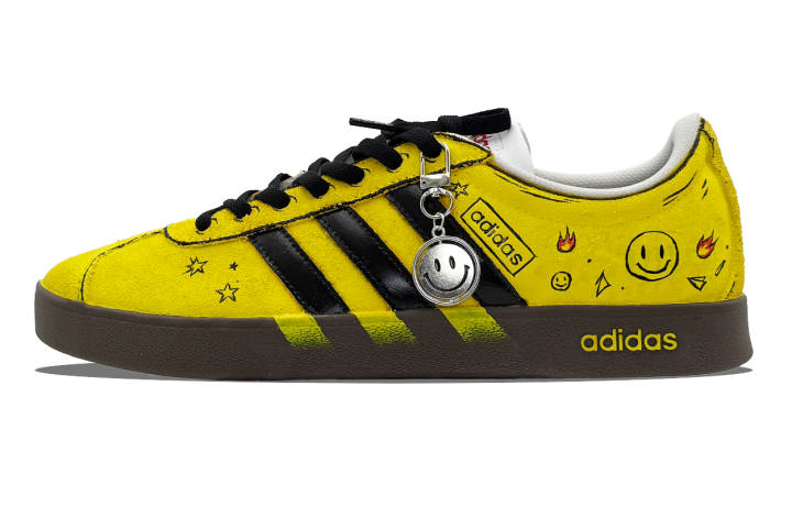 Adidas Adidas VL COURT 2.0 German Army Trainers Unisex Low Top Black